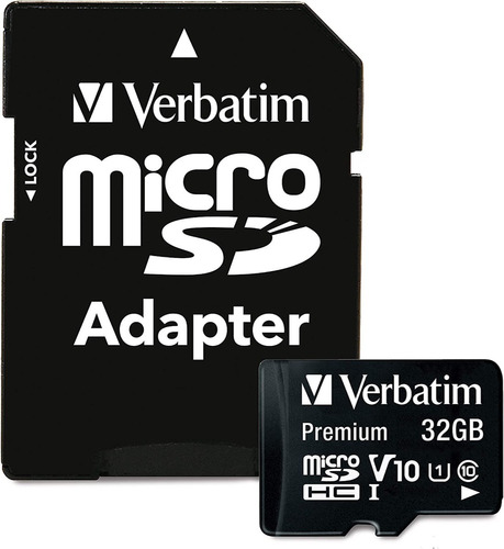 Verbatim Tarjeta Micro Sd 32gb Full Hd V10 Micro Sdhc