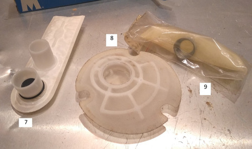 Filtro Malla Para Pila Gasolina Universales Varios Modelo In