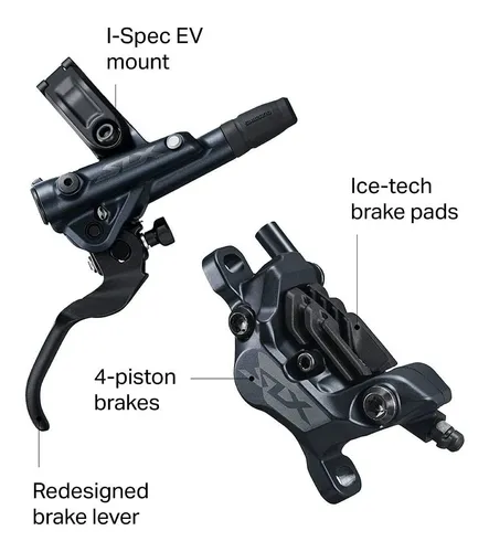 Palanca Y Freno De Disco Shimano Slx M7100 Y M7120 Cuotas sin