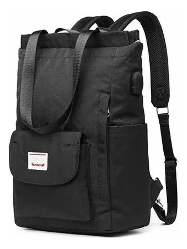 Mochila Oxford Portátil Chica Notebook Monedero Femenino