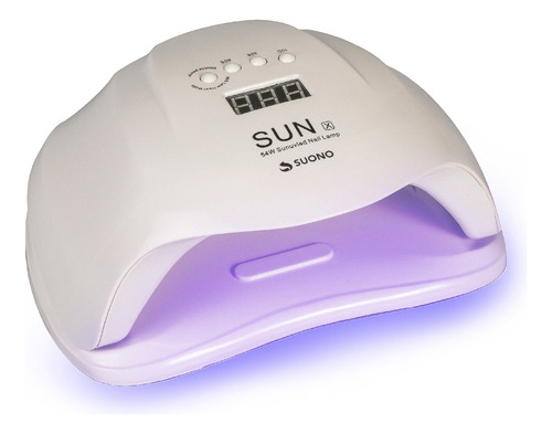 Cabina De Uñas Profesional 54w Suono Snbc-1001 Luz Led Uv Color Blanco