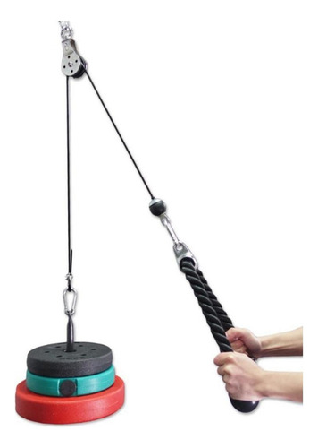 Cable De Acero Para Polea De Gimnasio, 2 X 2.5 M