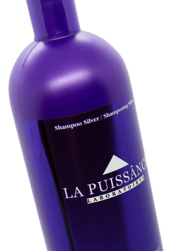 Imagen 4 de 5 de Shampoo Matizador Violeta Silver La Puissance X 1000 Ml
