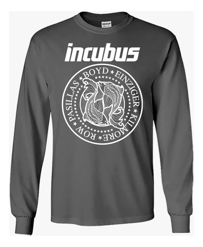 Incubus Playera Manga Larga D03