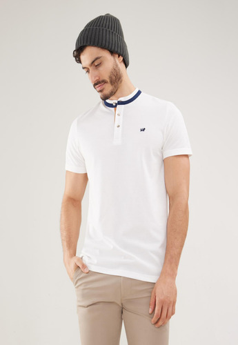 Polo Hombre Patprimo  Blanco Poliéster 44112538-197