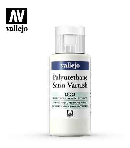 Polyurethane Satin Varnish 26652 60ml Vallejo Modelismo