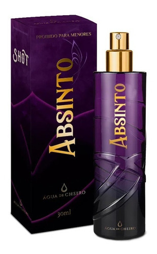 Perfume Absinto Shot Fem 30ml Volume Da Unidade 30 Ml