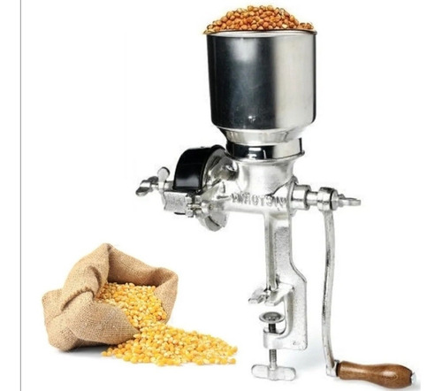 Molino Moledor Manual Metálico Choclo Maiz Cafe Cereal Arroz