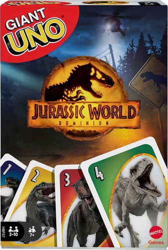 Juego Cartas Uno Gigante De Mattel Games Familia Y Amigos