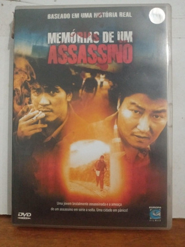 Memórias De Um Assassino (dvd Original)