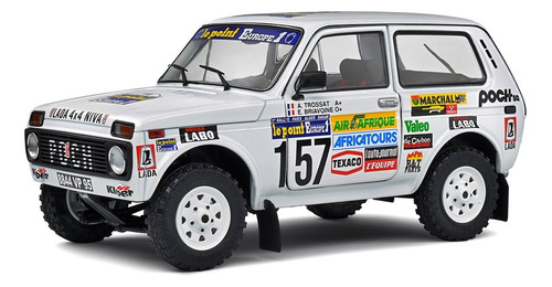 Miniatura Lada Niva #157 Rally 1983 1:18 Solido