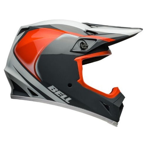 Casco Motocross Bell Dart Naranja / Gris Ktm Mx-9 Mips