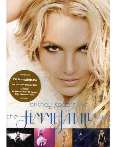 Dvd - Britney Spears - Femme Fatale - Lacrado - Frete 6,00