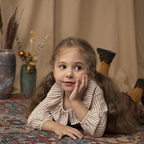 Vestido Casual Cómodo Y Fresco De Algodón Para Bebé Niña