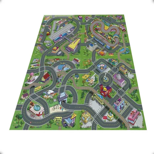 Pista Carrinho Cidade Grande Hot Wheels + 3 Carrinhos