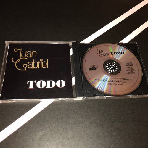 Juan Gabriel Cd Todo 1992 / Impecable Estándar (Usado)