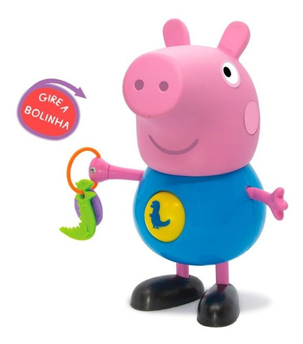 Boneco George Com Atividades - Peppa Pig - Elka