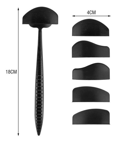 Imagen 7 de 8 de Kit De Pliegues Perfectos Maquillaje Sombra De Ojos 6 En 1