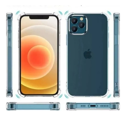 Protector Transparente P/ iPhone 15 15 Pro Max Cristal Case