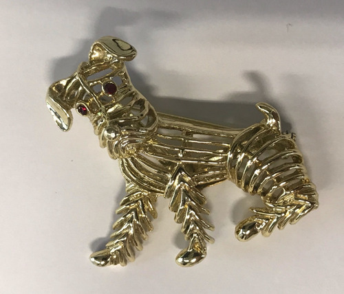 Broche, Prendedor De Perrito, Fantasia Fina 