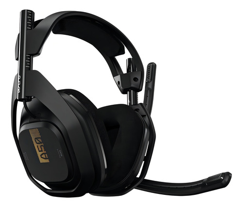 Fone De Ouvido Over-ear Gamer Sem Fio Astro A50 939-0016 Neg Negro/gold