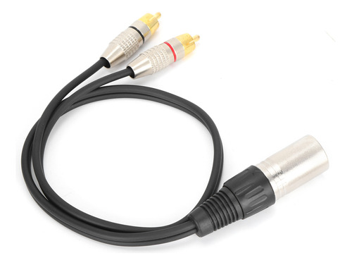 Parche Adaptador De Cable Divisor De Audio Xlr A 2 Rca Para