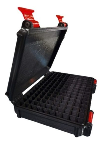 Caja Porta Municiones X 150 U Calibre .45 Balas Tiro Caza 3d