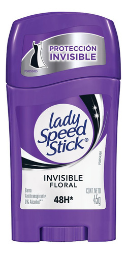  Lady Speed Stick desodorante en barra invisible floral 45g
