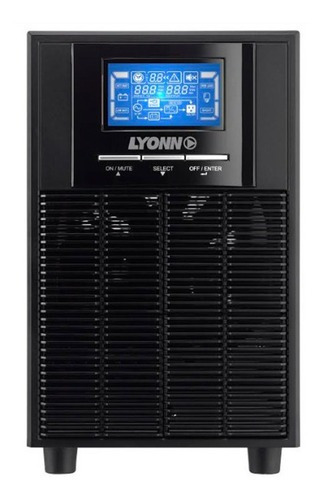 Ups Lyonn Ult-1000 1000va Doble Conversion Color Negro