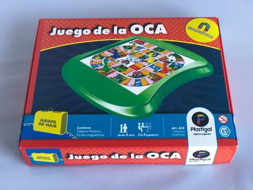 Imagen 2 de 3 de Juego De La Oca Magnetico - Juegos De Viaje