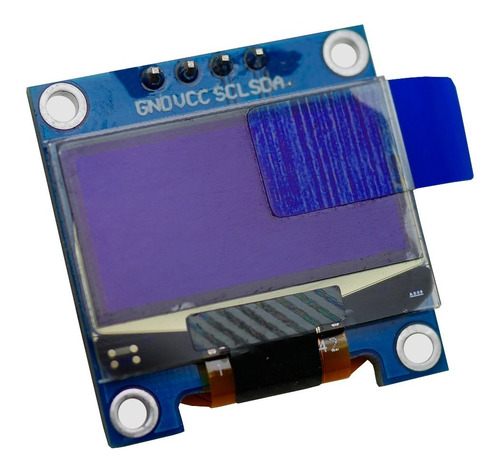Modulo Lcd I2c Oled Luz Azul 0.96 128 X 64 Gnd Vcc Scl Sda