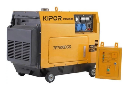 Generador Trifásico Diesel Silencioso 7kva Con Ats, C/remoto