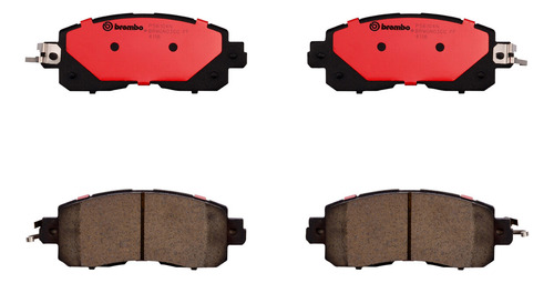 Balatas Brembo Nissan Altima Sv 2004 A2006 Del Cerámica