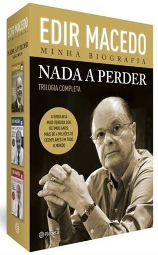 BOX Nada a perder, de Macedo, Edir. Editora Planeta do Brasil Ltda., capa mole em português, 2014