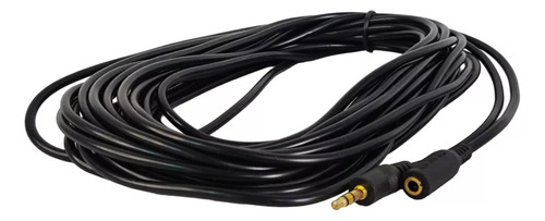 Cable Estéreo Audio 3.5mm Jack Macho A Hembra 10 Mts Sonido