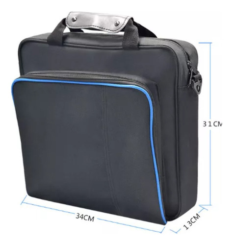 Bolsa De Viaje Adecuada For Consola Ps4 Y Accesorios