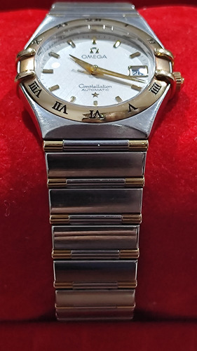 Reloj Omega Constellation Automático Acero Oro 18k Dama Plateado/dorado Dorado Blanco (Usado)
