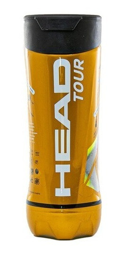 Pelotas Tenis Head Atp Tour Gold Tubo X 3 Balls