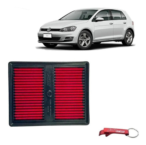 Filtro De Ar Esportivo Inbox Vw Golf 1.0 Tsi - Rs4280