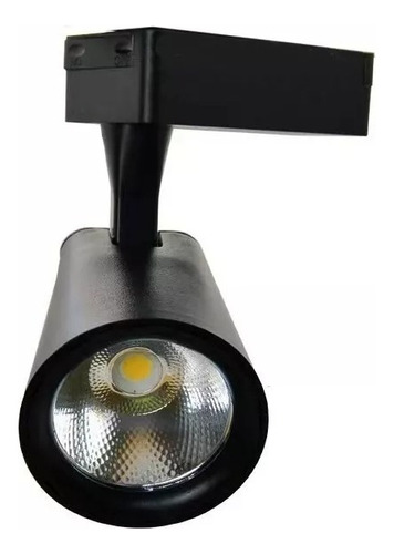 Foco Led Luz Riel 30w Monofásico Angulo Profesional Cob