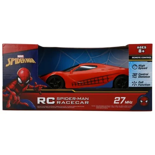 Carro de Controle Remoto Recarregável Spider-Man Tracker Truck