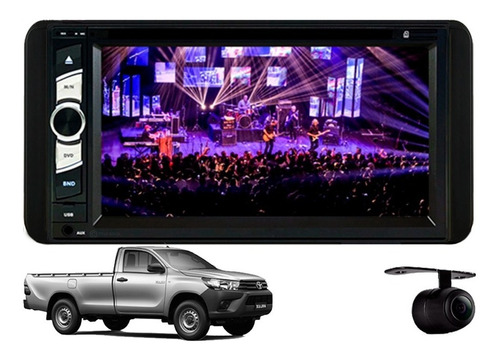 Central Multimídia Dvd Toyota Hilux Simples 2021 2022 2023