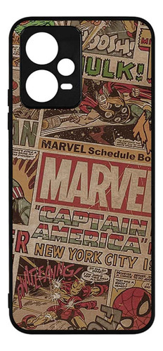 Funda Case Para Xiaomi Note 12 Pro Plus 5g Marvel Comics