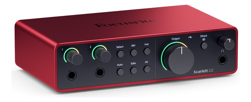 Interfaz Focusrite Scarlett 2i2 Ultima Generación - Plus