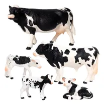 Comprar Estatuetas Animais Fazenda Vaca Brinquedos Miniaturas Casa