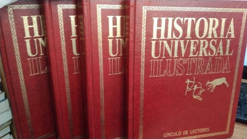 Libro Historia Universal Ilustrada 4 Tomos