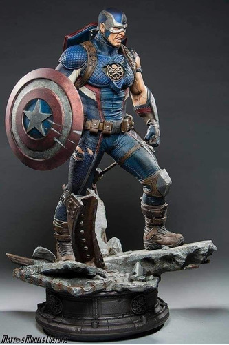 Archivo Stl Impresión 3d - Capitan America Hydra