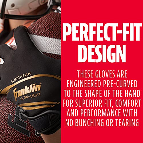 Guantes Para Receptor De Fútbol Supratak De Franklin Sports,
