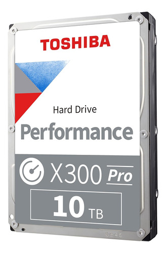 Toshiba X300 Pro De 10 Tb De Alto Rendimiento De Carga De Tr