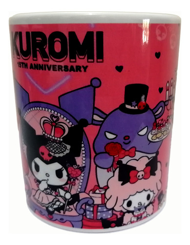 Taza Mug Sublimada 11 Oz Kuromi2 Sanrio